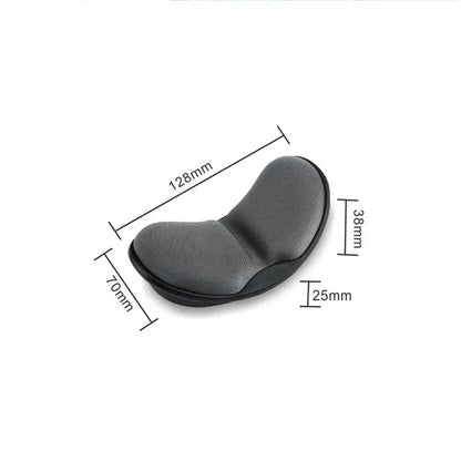 Non-Slip Memory Foam Mouse Wrist Pad, Ergonomic Support Wrist Pad, 3D Arc Design Easy Office Work,for Computer Notebook Desktops